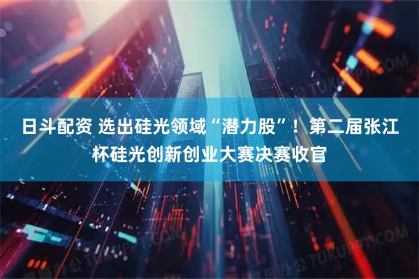 日斗配资 选出硅光领域“潜力股”！第二届张江杯硅光创新创业大赛决赛收官