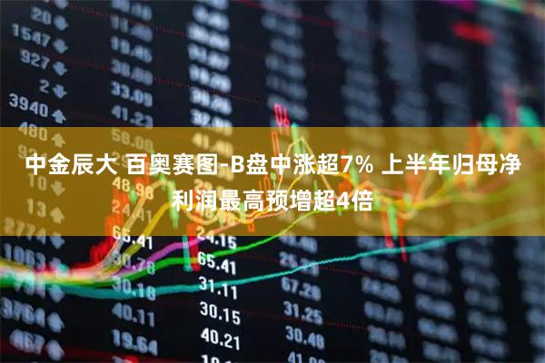 中金辰大 百奥赛图-B盘中涨超7% 上半年归母净利润最高预增超4倍
