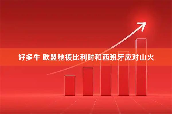 好多牛 欧盟驰援比利时和西班牙应对山火